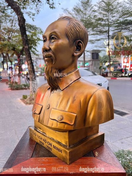 Tượng bác hồ 42cm