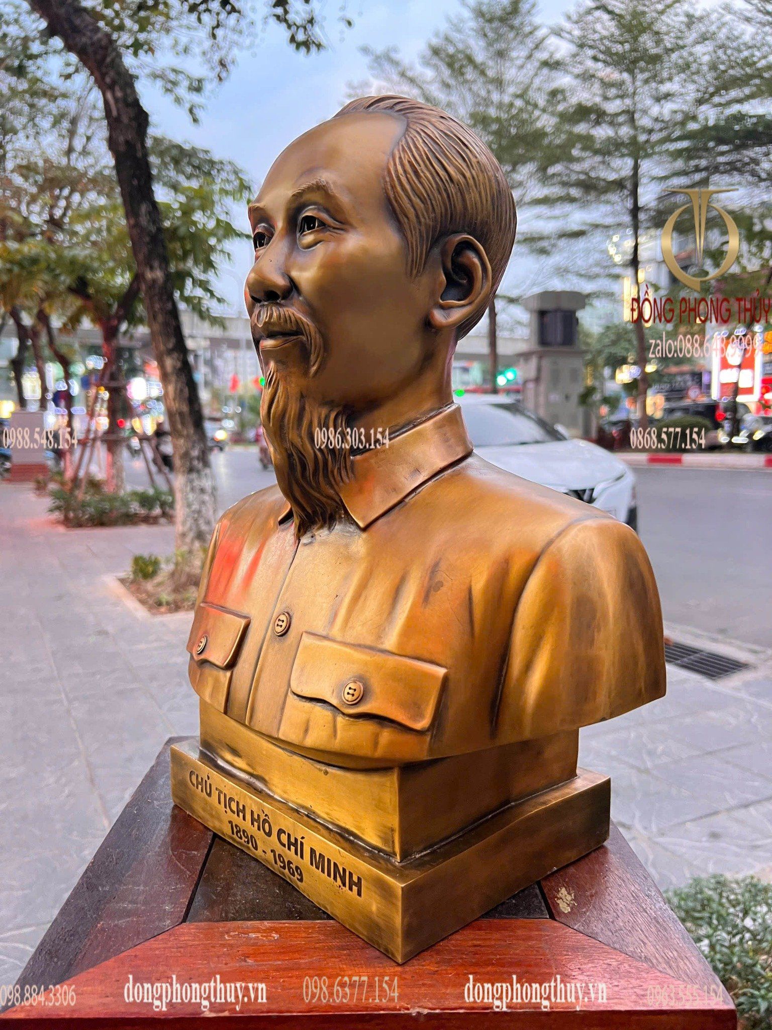 Tượng bác hồ 42cm