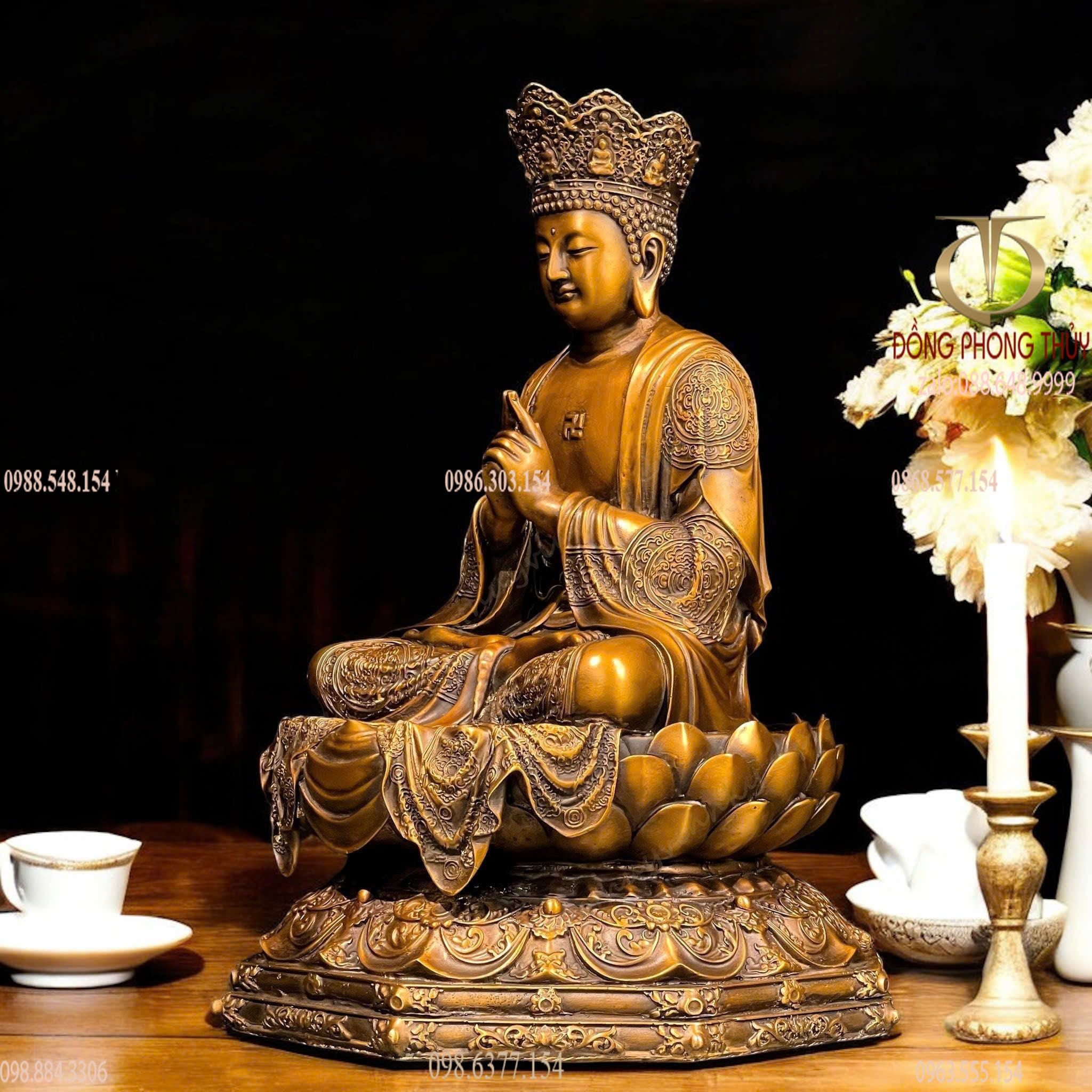 Tượng đại nhật như lai bằng đồng