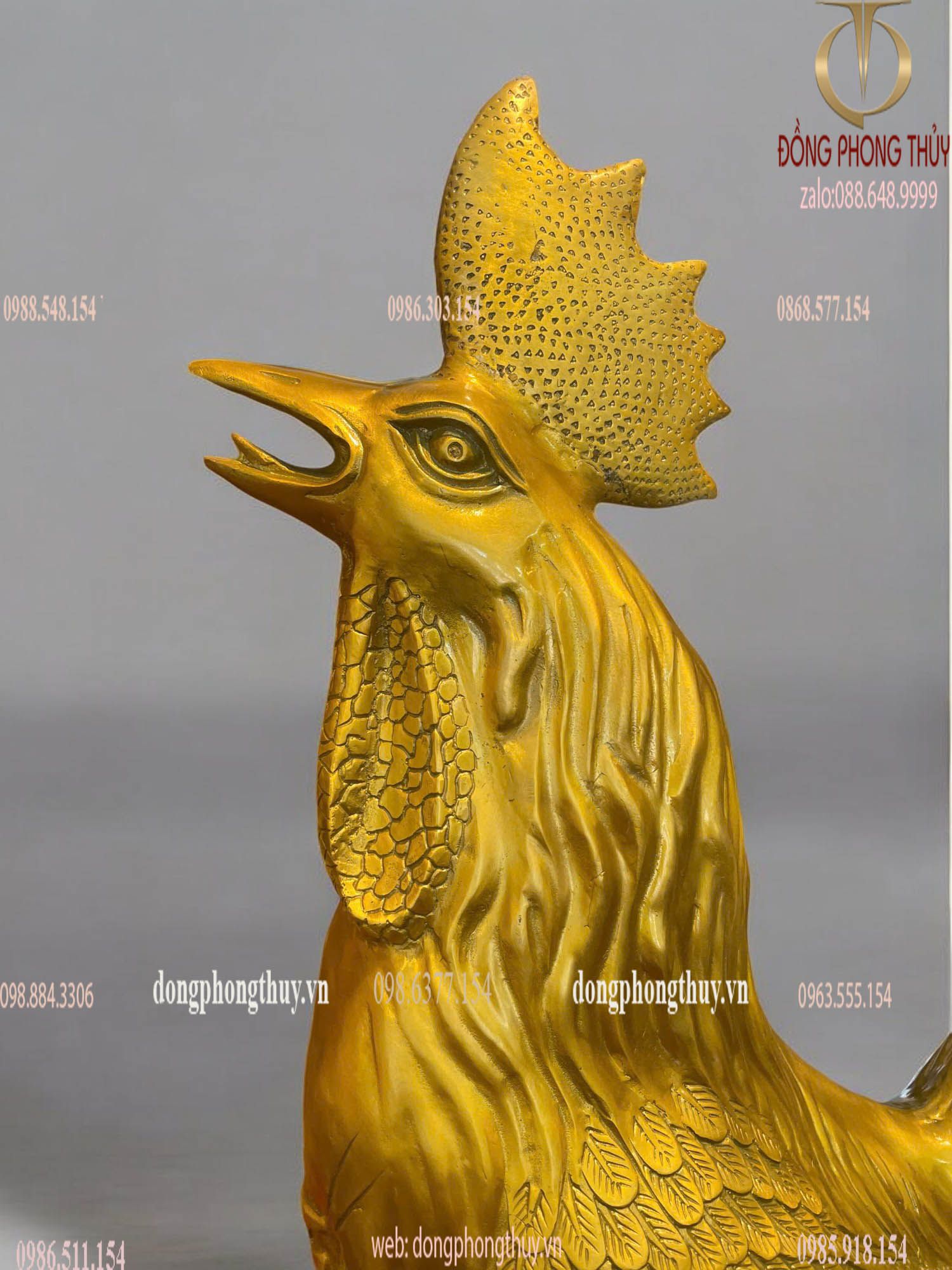 Tượng gà phong thủy 69cm