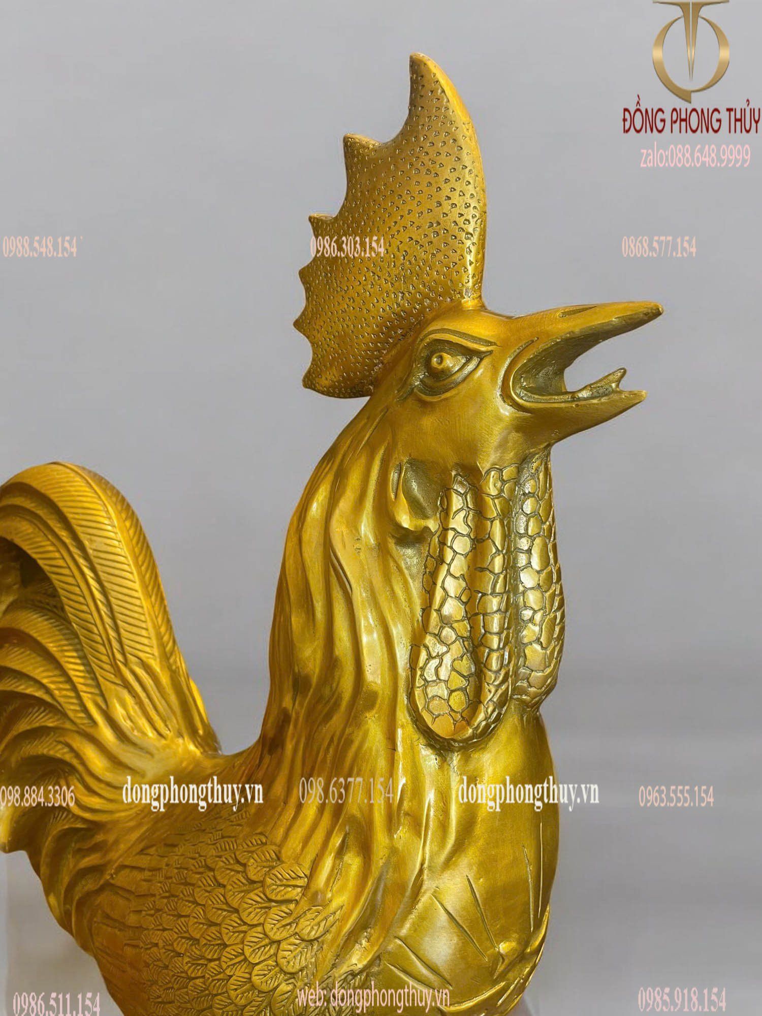 Tượng gà phong thủy 69cm