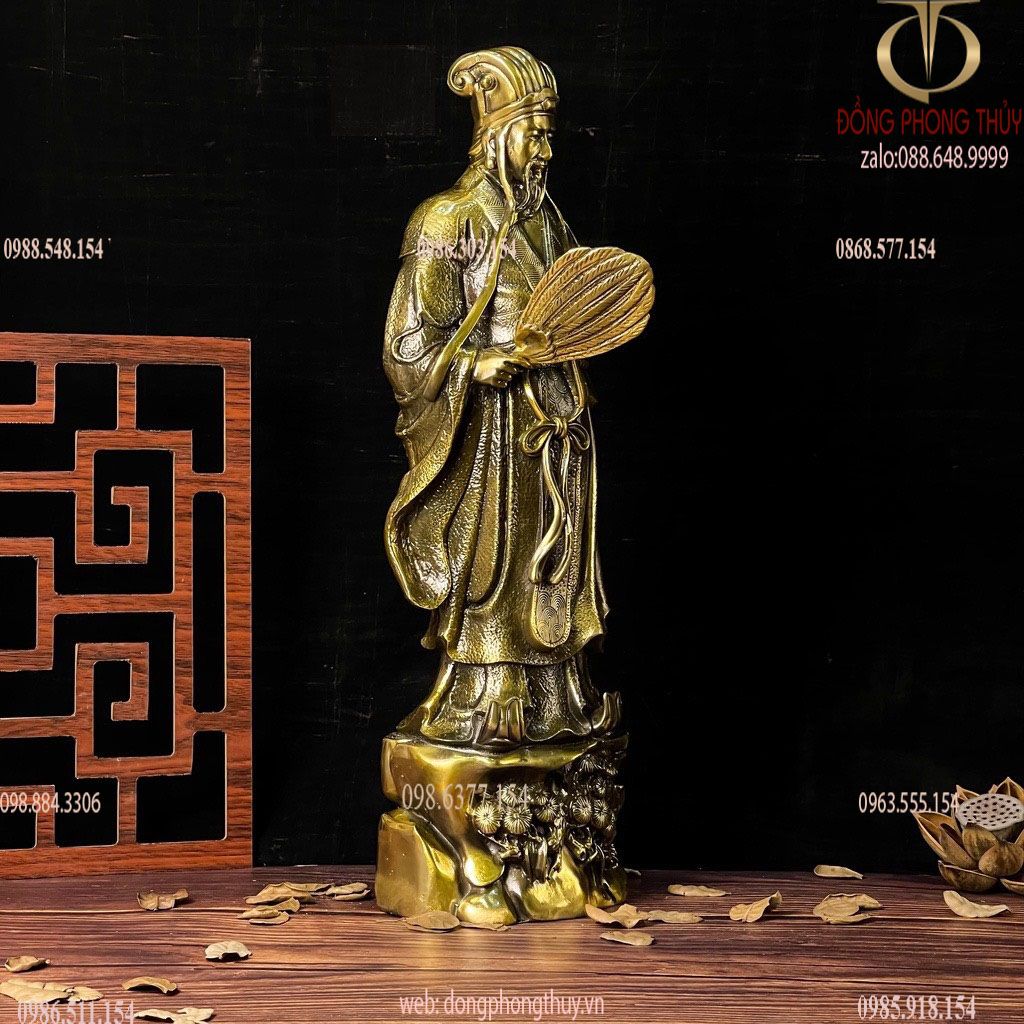 Tượng Gia Cát Lượng - Tượng Khổng Minh