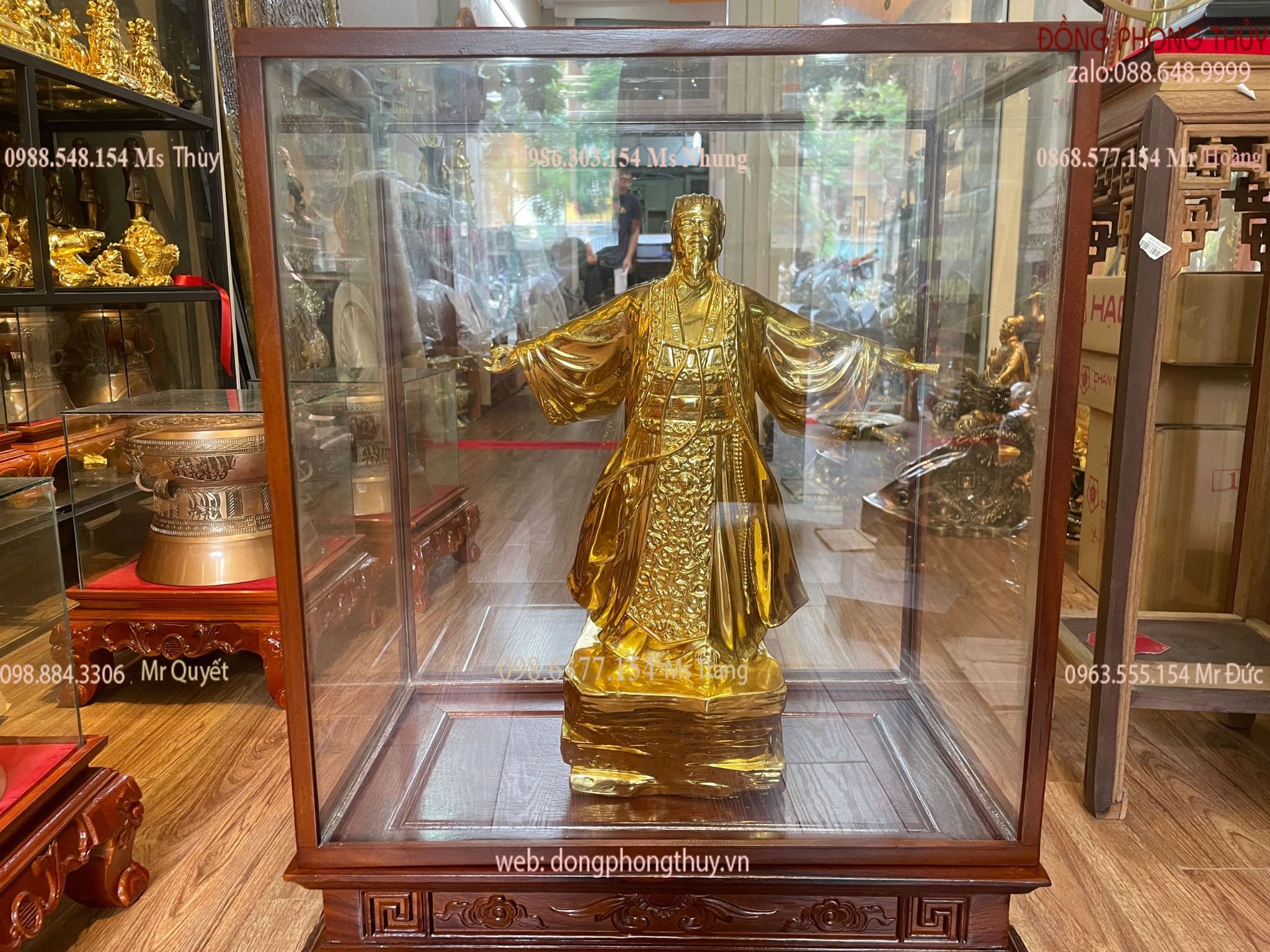 tượng gia cát lượng