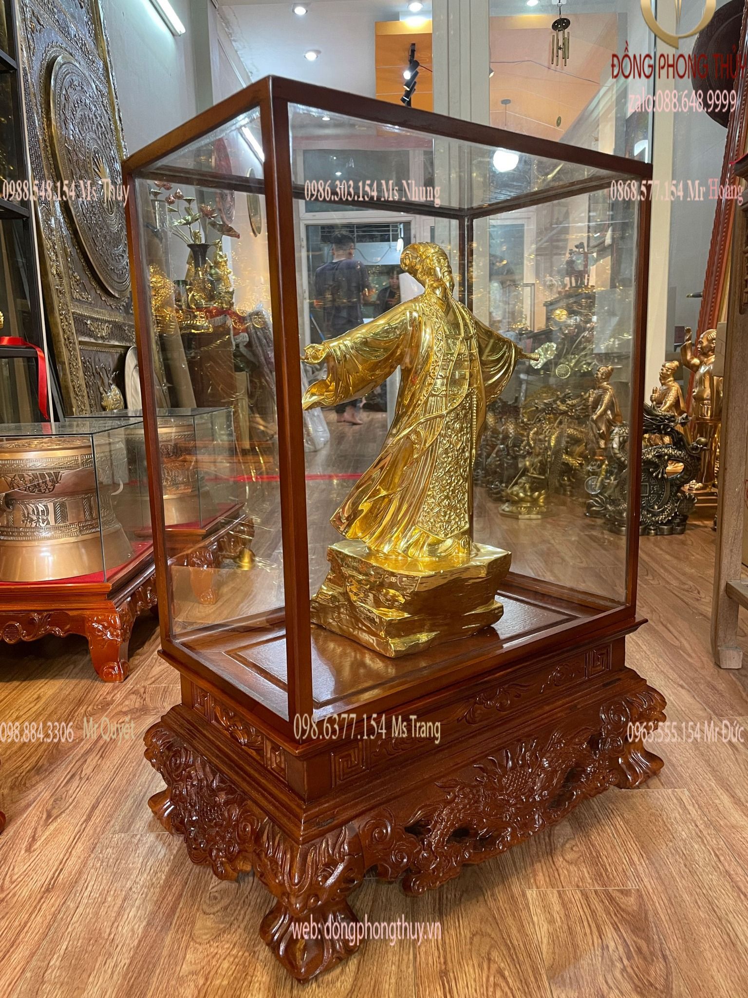 tượng gia cát lượng