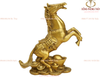 Tượng ngựa phong thủy bằng đồng cao 14cm