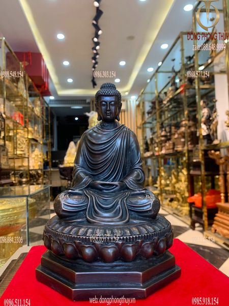 Tượng phật Thích ca Cao 22cm ngang 15cm sâu 15cm nặng 1,9kg