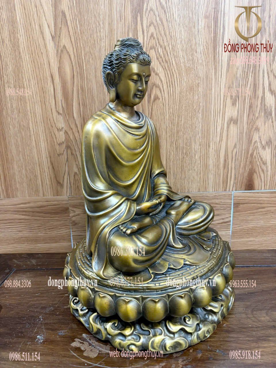 Tượng thích ca bằng đồng