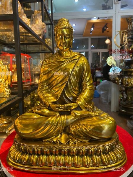 Tượng phật thích ca Cao 30 ngang 24 sâu 16cm nặng 6kg