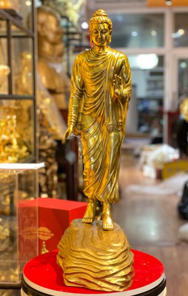 Tượng phật thích ca đứng Cao 62 nặng 5.5 kg