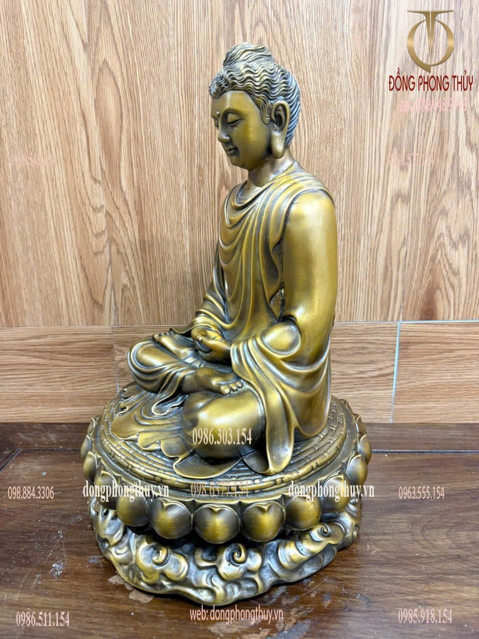 Tượng thích ca bằng đồng
