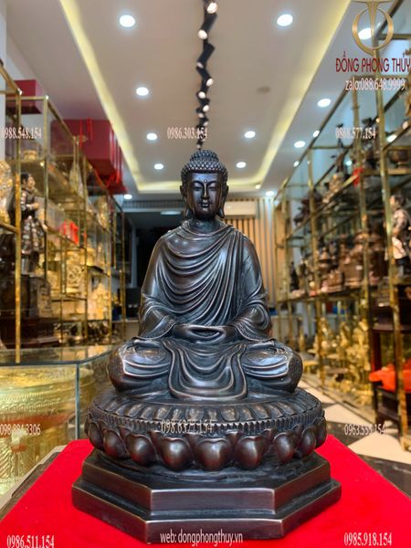 Tượng phật Thích ca Cao 22cm ngang 15cm sâu 15cm nặng 1,9kg