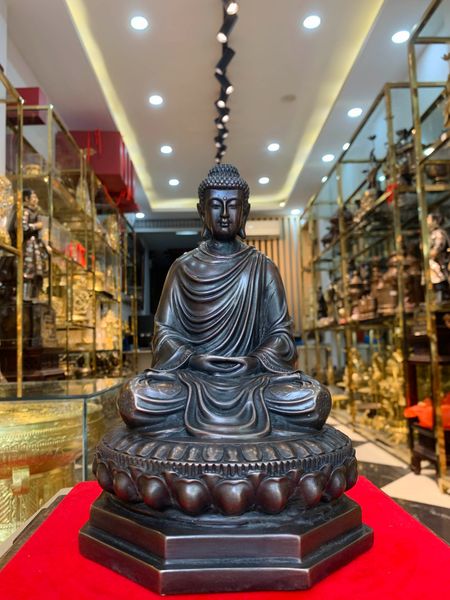 Tượng phật Thích ca Cao 22cm ngang 15cm sâu 15cm nặng 1,9kg