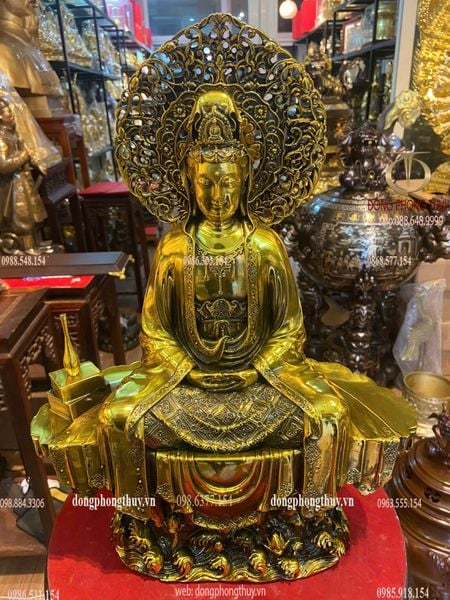 Tượng phật quan âm cao 45cm nặng 8,4kg