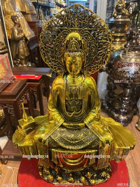 Tượng phật quan âm cao 45cm nặng 8,4kg