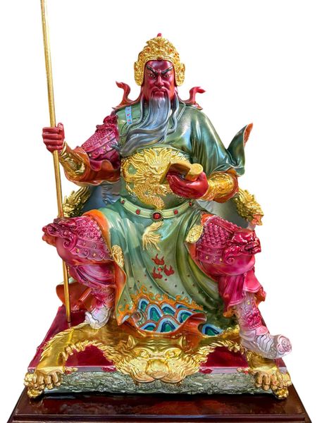 Tượng quan công vẽ màu