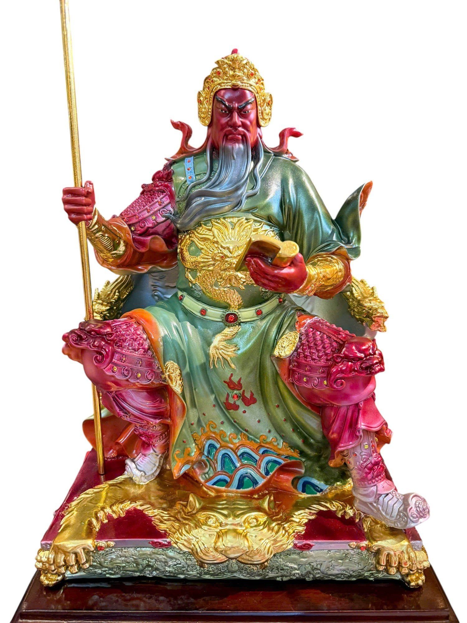 Tượng quan công vẽ màu