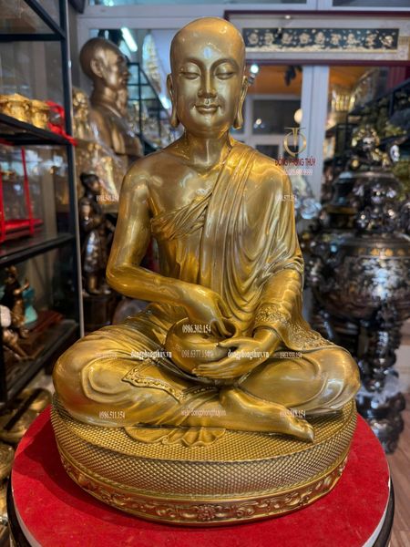 Tượng thánh tăng SiVaLi bằng đồng