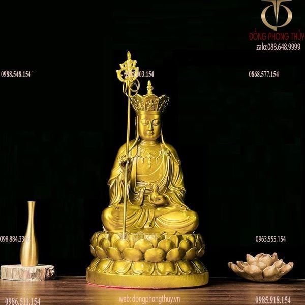 Tượng Tam Thánh Cao 17cm, ngang 11cm, rộng 11cm, nặng 2.5kg/bộ