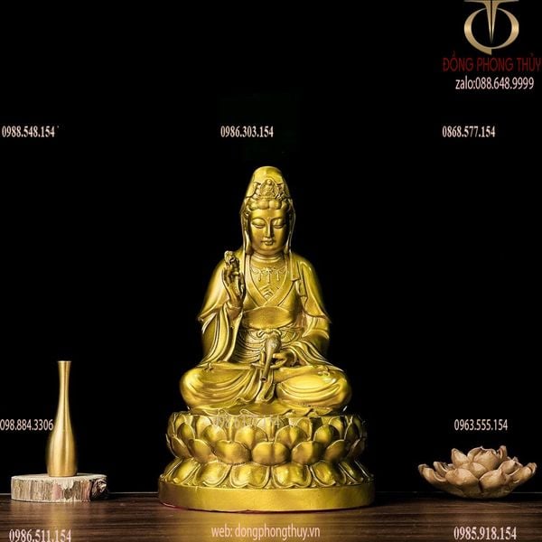 Tượng Tam Thánh Cao 17cm, ngang 11cm, rộng 11cm, nặng 2.5kg/bộ