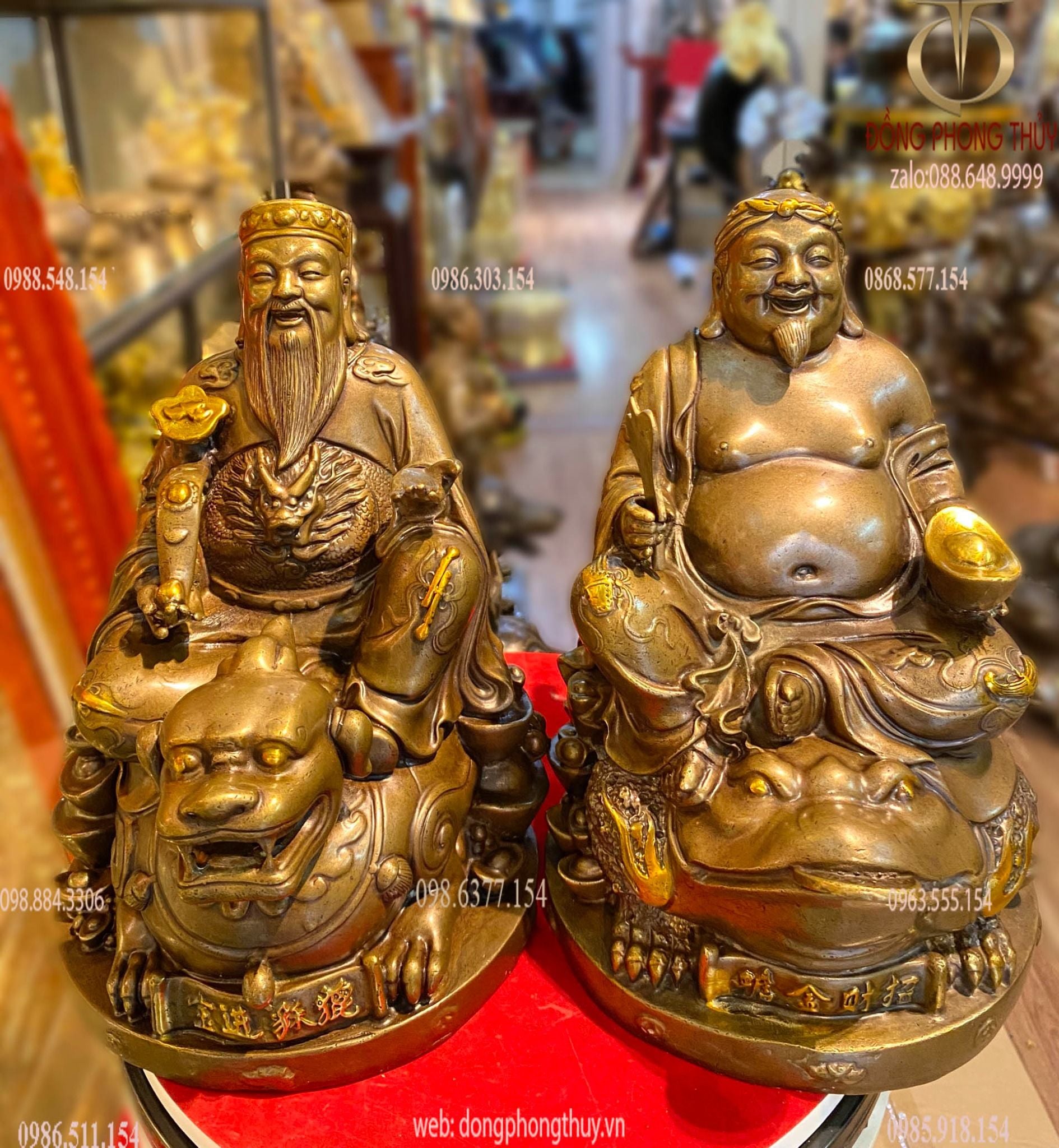 Tượng thần tài thổ địa 29cm