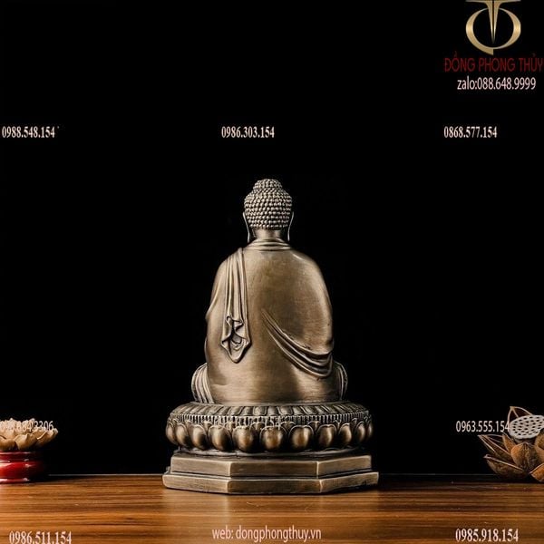 Tượng phật thích ca 22cm nặng 1,9kg