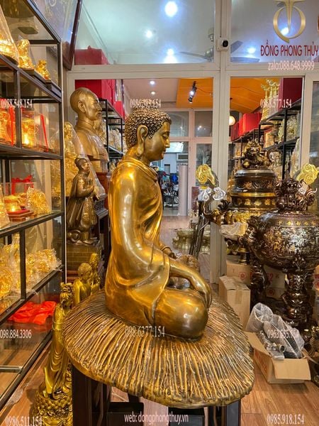 Tượng phật Thích Ca Hun 60cm 27kg