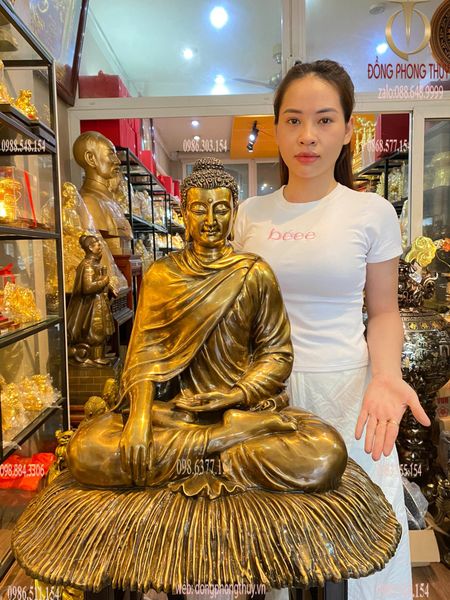 Tượng phật Thích Ca Hun 60cm 27kg