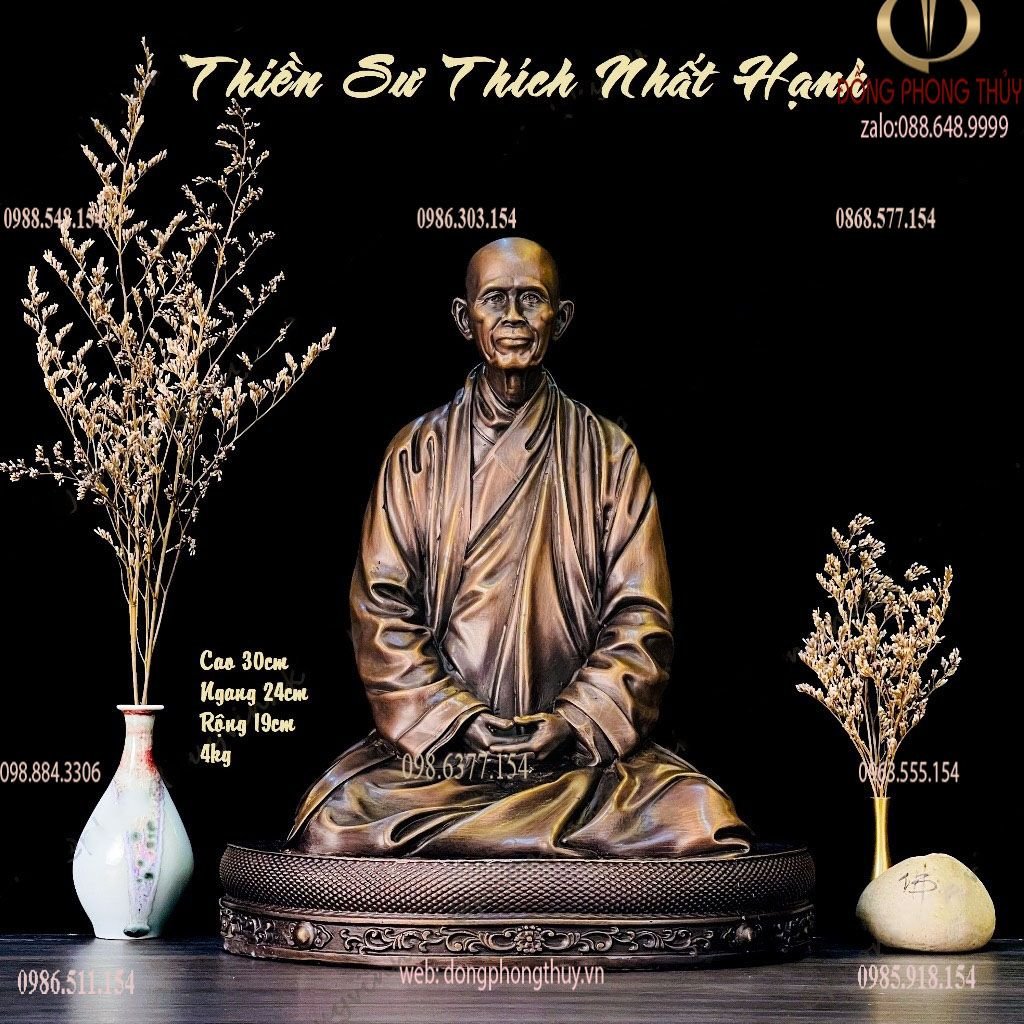 Tượng Thiền Sư Thích Nhất Hạnh