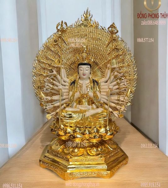 Tượng thiên thủ thiên nhãn 1m3 Vip