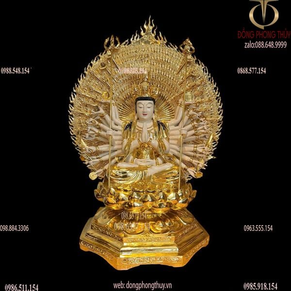 Tượng thiên thủ thiên nhãn 1m3 Vip