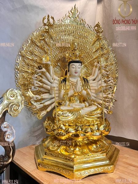 Tượng thiên thủ thiên nhãn 1m3 Vip
