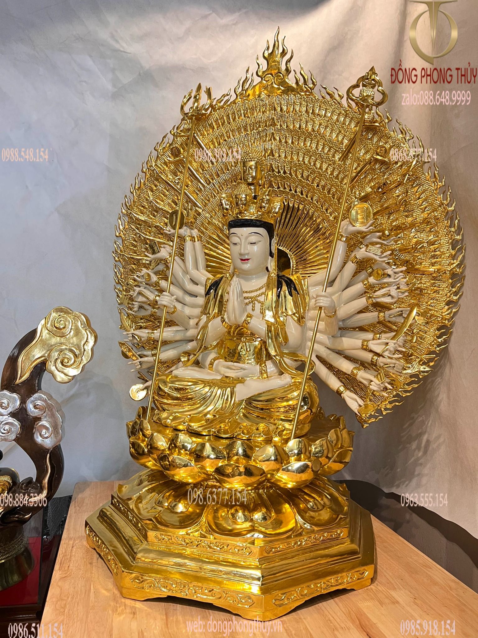 Tượng thiên thủ thiên nhãn 1m3 Vip