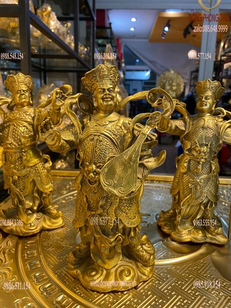 Tượng tứ đại thiên vương bằng đồng
