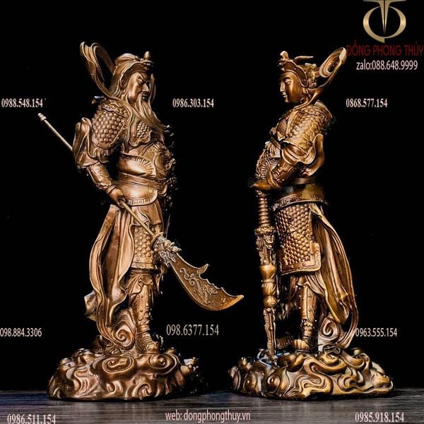 Vi Đà Hộ Pháp -Già Lam Hộ Pháp cao 30cm