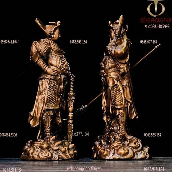 Vi Đà Hộ Pháp -Già Lam Hộ Pháp cao 30cm