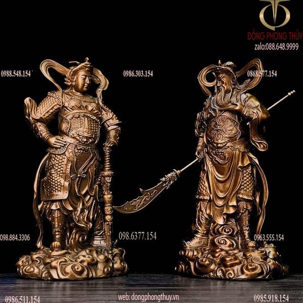 Vi Đà Hộ Pháp -Già Lam Hộ Pháp cao 30cm