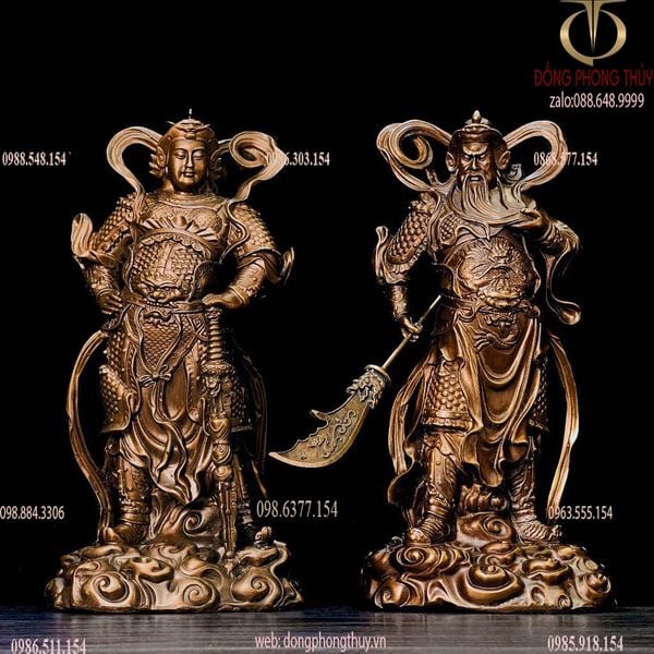 Vi Đà Hộ Pháp -Già Lam Hộ Pháp cao 30cm