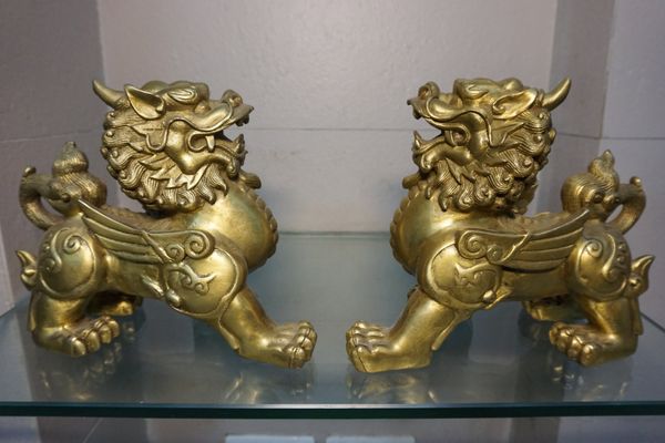 Tỳ hưu phong thủy bằng đồng 25,5cm