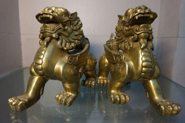 Tỳ hưu phong thủy bằng đồng 25,5cm