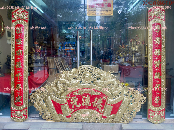 Cuốn thư câu đối 1m76