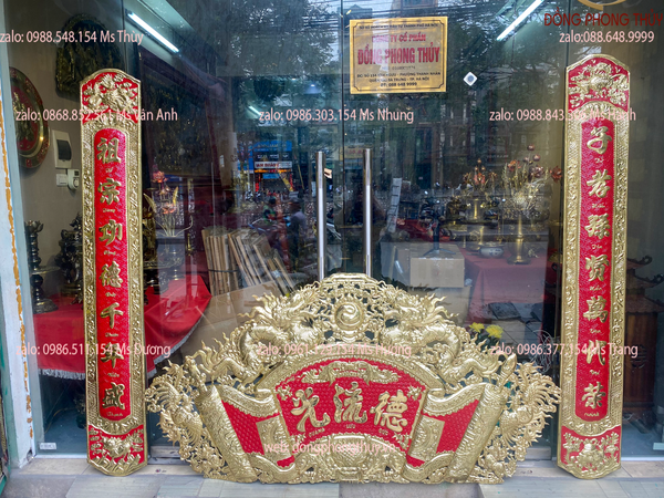 Cuốn thư câu đối 1m76