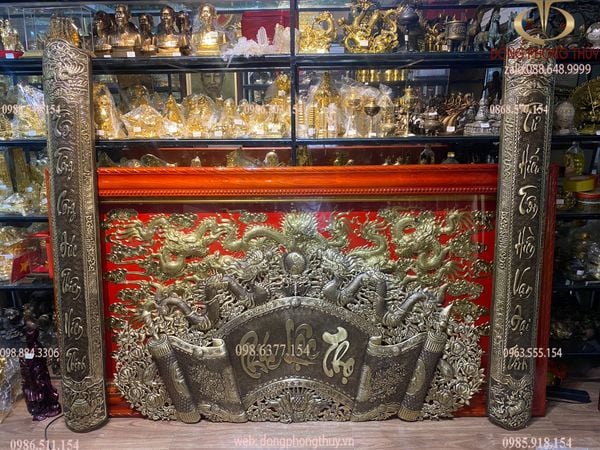 Cuốn thư câu đối 1m76 dày 5zem nặng 12,5kg
