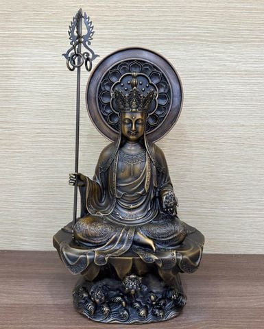 Địa Tạng bằng đồng cao 38cm- 49cm
