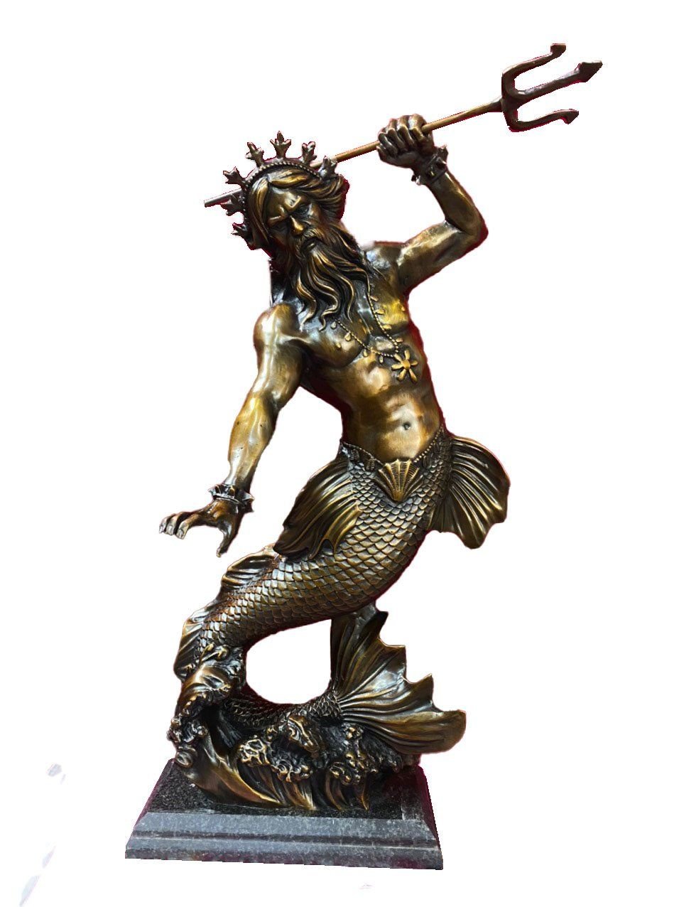 Thần biển cả poseidon cao 62 nặng 16 kg