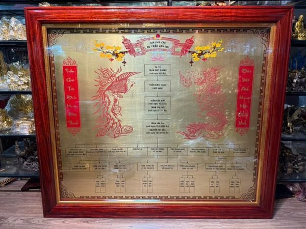 Gia phả bằng đồng ăn mòn