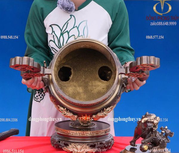 Bộ đỉnh đồng 65cm nặng 36kg