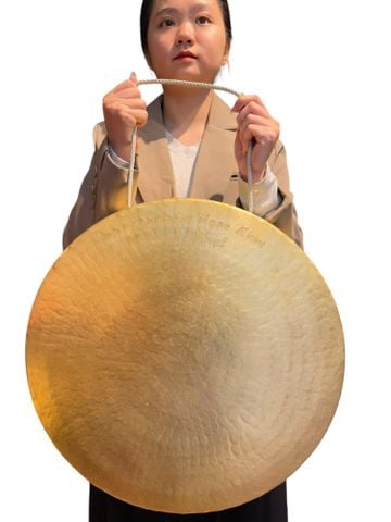Lệnh đồng vàng Đk 52cm nặng 5,5kg