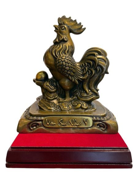 Tượng gà bằng đồng vạn sự như ý