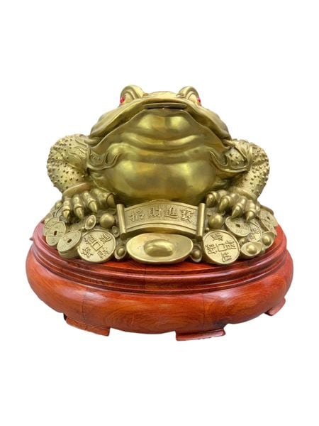 Cóc thiềm thừ cao 31cm ngang 37cm dài 46cm nặng 12kg