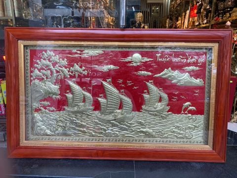Tranh thuận buồm xuôi gió 75x115cm